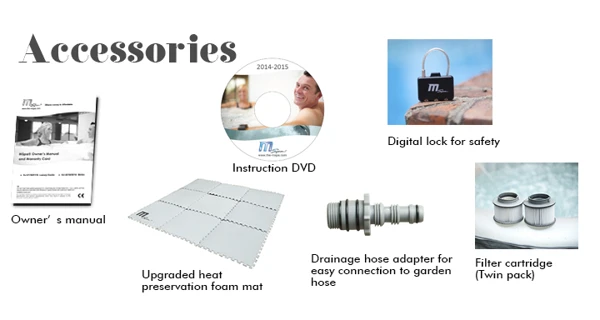 Vířivý bazén MSPA Luxury Exotic J-211